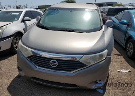 2013 Nissan Quest S from USA, damaged, VIN JN8AE2KP5D9062656